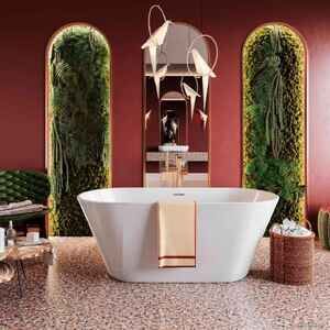 Ванна Polimat Uzo 160x80 (отдельностощая, белый) Ванна Polimat Uzo 160x80 (отдельностощая, белый)