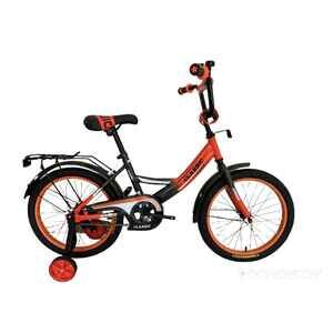 Детский велосипед Amigo 001 Classic 16 (черный/оранжевый)