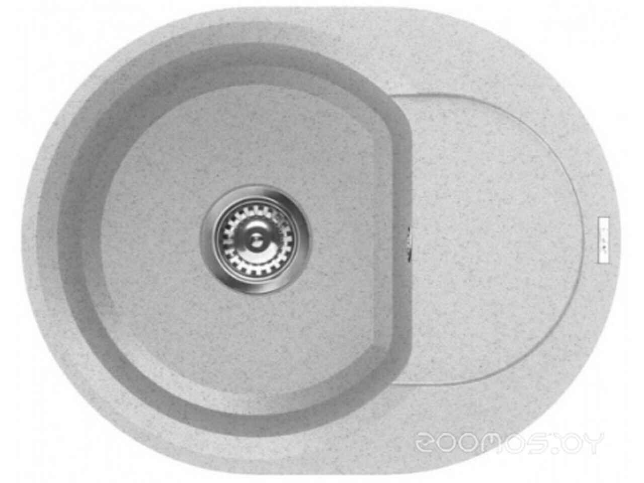 Кухонная мойка Elleci Easy Round 600 G52 Bianco LGYR6052 Кухонная мойка Elleci Easy Round 600 G52 Bianco LGYR6052