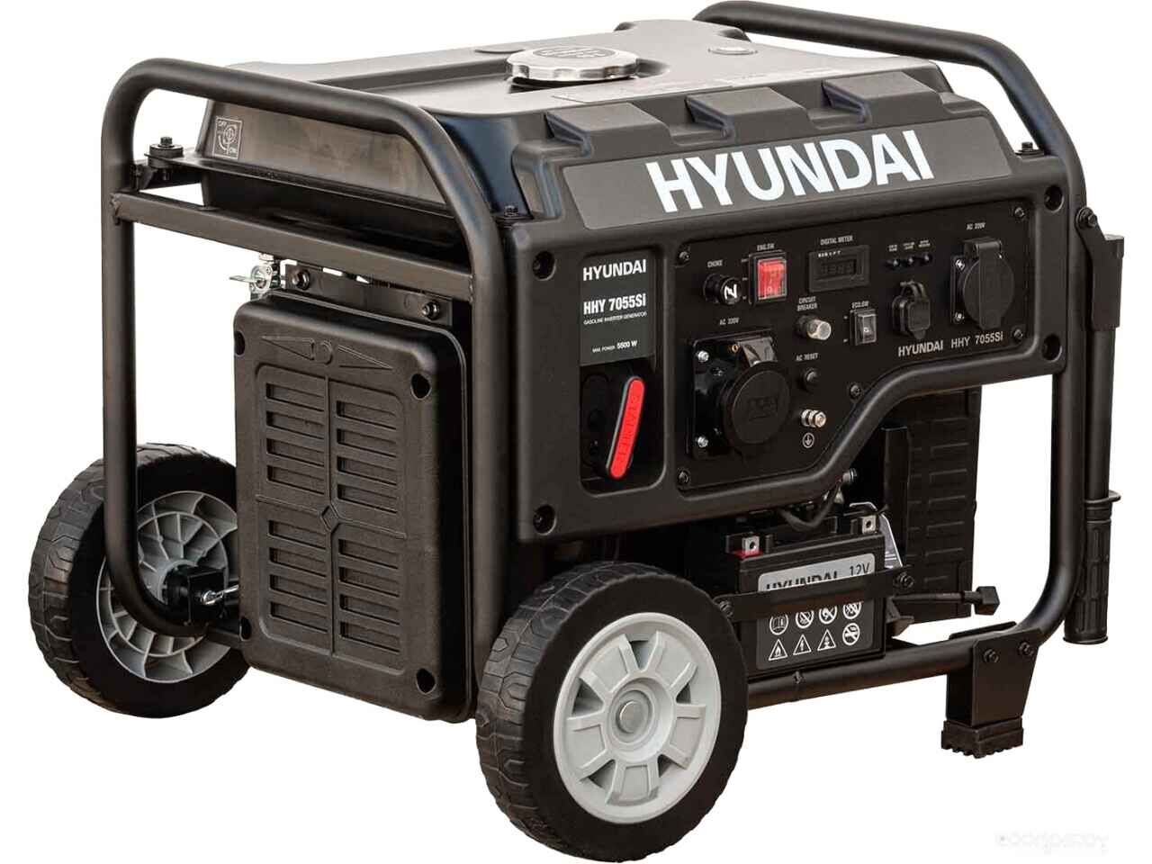 Бензиновый генератор Hyundai HHY 7055Si Бензиновый генератор Hyundai HHY 7055Si