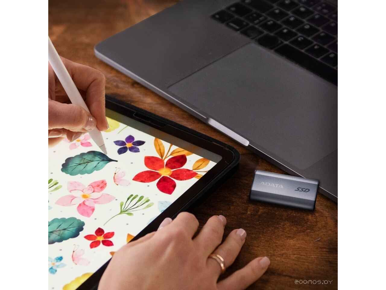 Внешний накопитель A-Data SC750 2TB SC750-2000G-CCBK Внешний накопитель A-Data SC750 2TB SC750-2000G-CCBK