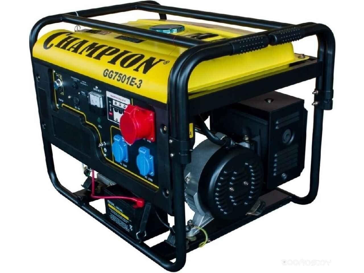 Генератор Champion GG7501E-3 Генератор Champion GG7501E-3