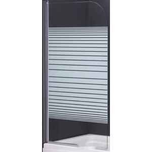 Стеклянная шторка для ванны Saniteco SN-21-Line 140x80 Стеклянная шторка для ванны Saniteco SN-21-Line 140x80