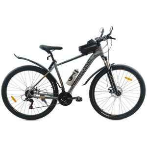 Велосипед GreenLand Oasis 29 2.0 (21, серый/оранжевый) Велосипед GreenLand Oasis 29 2.0 (21, серый/оранжевый)