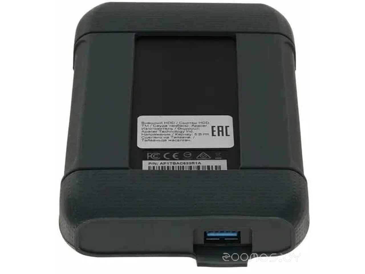 Внешний накопитель Apacer AC633 1TB AP1TBAC633U-1 Внешний накопитель Apacer AC633 1TB AP1TBAC633U-1