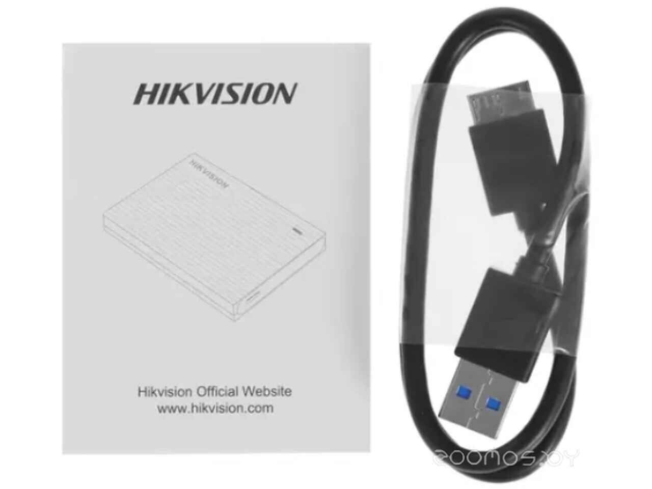 Внешний жёсткий диск Hikvision HS-EHDD-T30/1T/GRAY/RUBBER Внешний жёсткий диск Hikvision HS-EHDD-T30/1T/GRAY/RUBBER