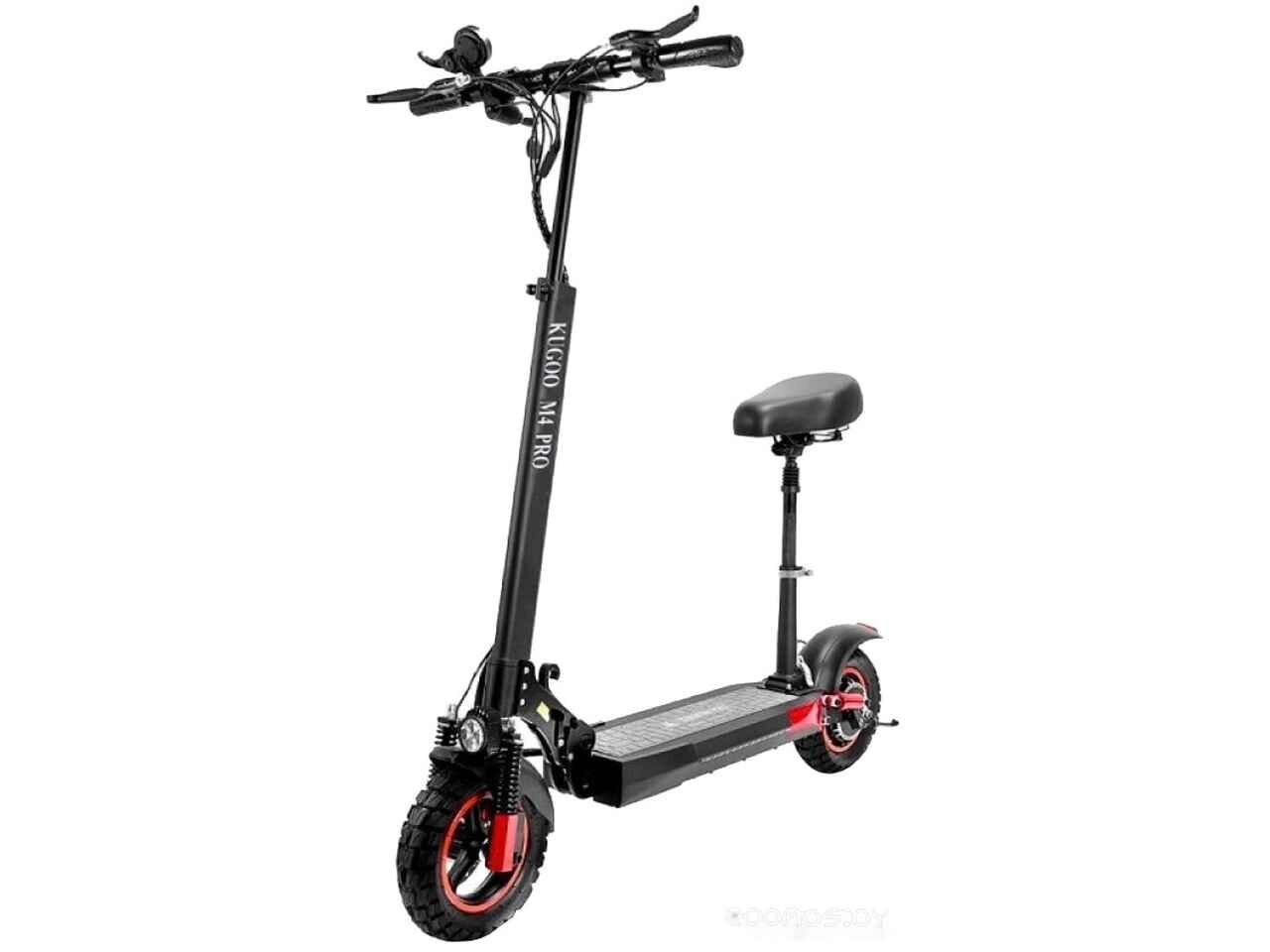 Электросамокат Kugoo M4 Pro 18 Ah 2021 (черный) Электросамокат Kugoo M4 Pro 18 Ah 2021 (черный)
