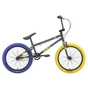 Велосипед Stark Madness BMX 1 (лимонный/лазурный, 2025)