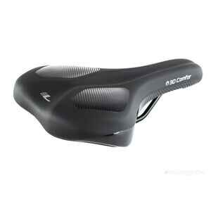 Велоседло FORCE 3D COMFOR L из пены с эффектом памяти черное 20036