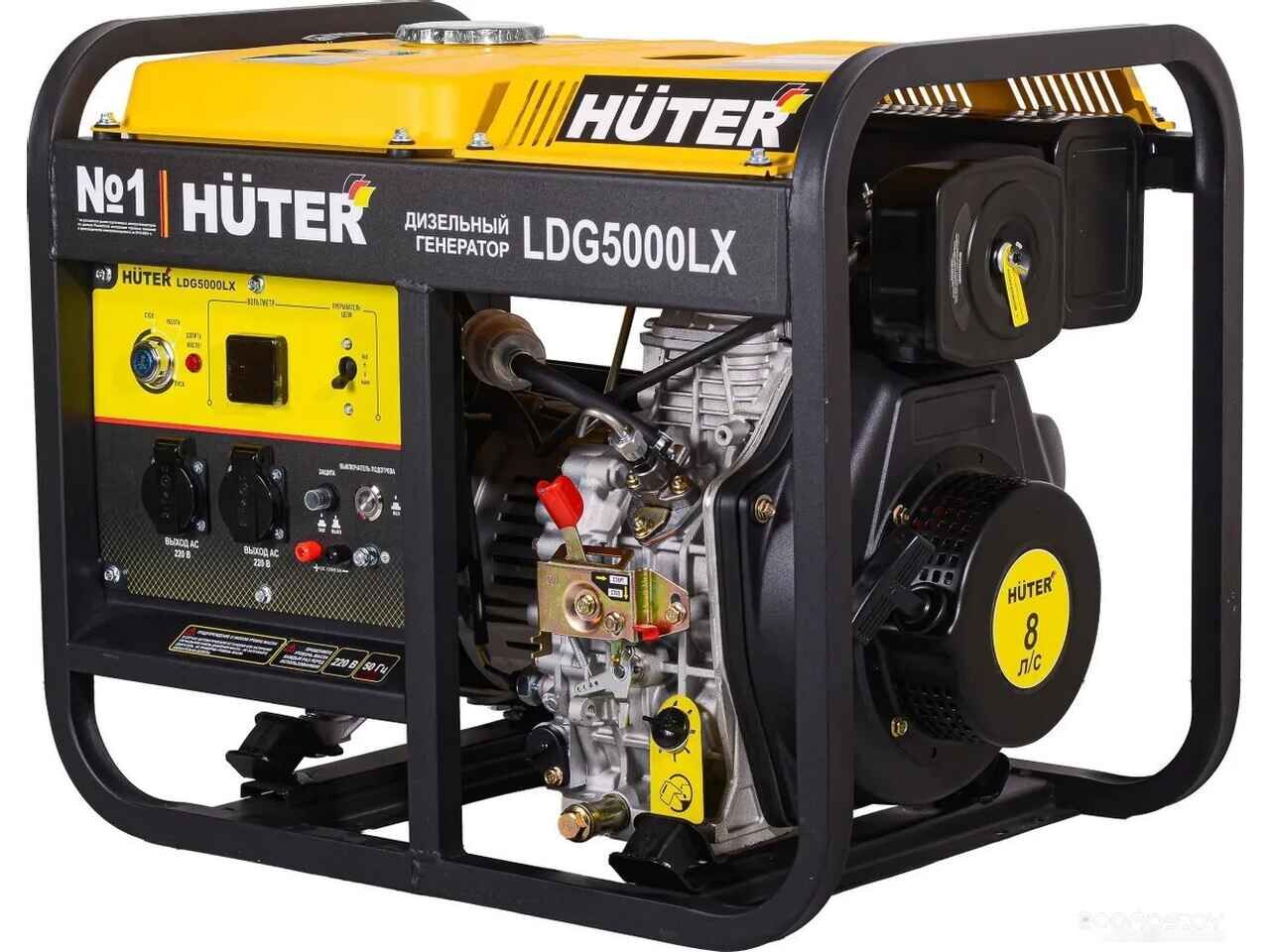 Дизельный генератор Huter LDG 5000LX Дизельный генератор Huter LDG 5000LX