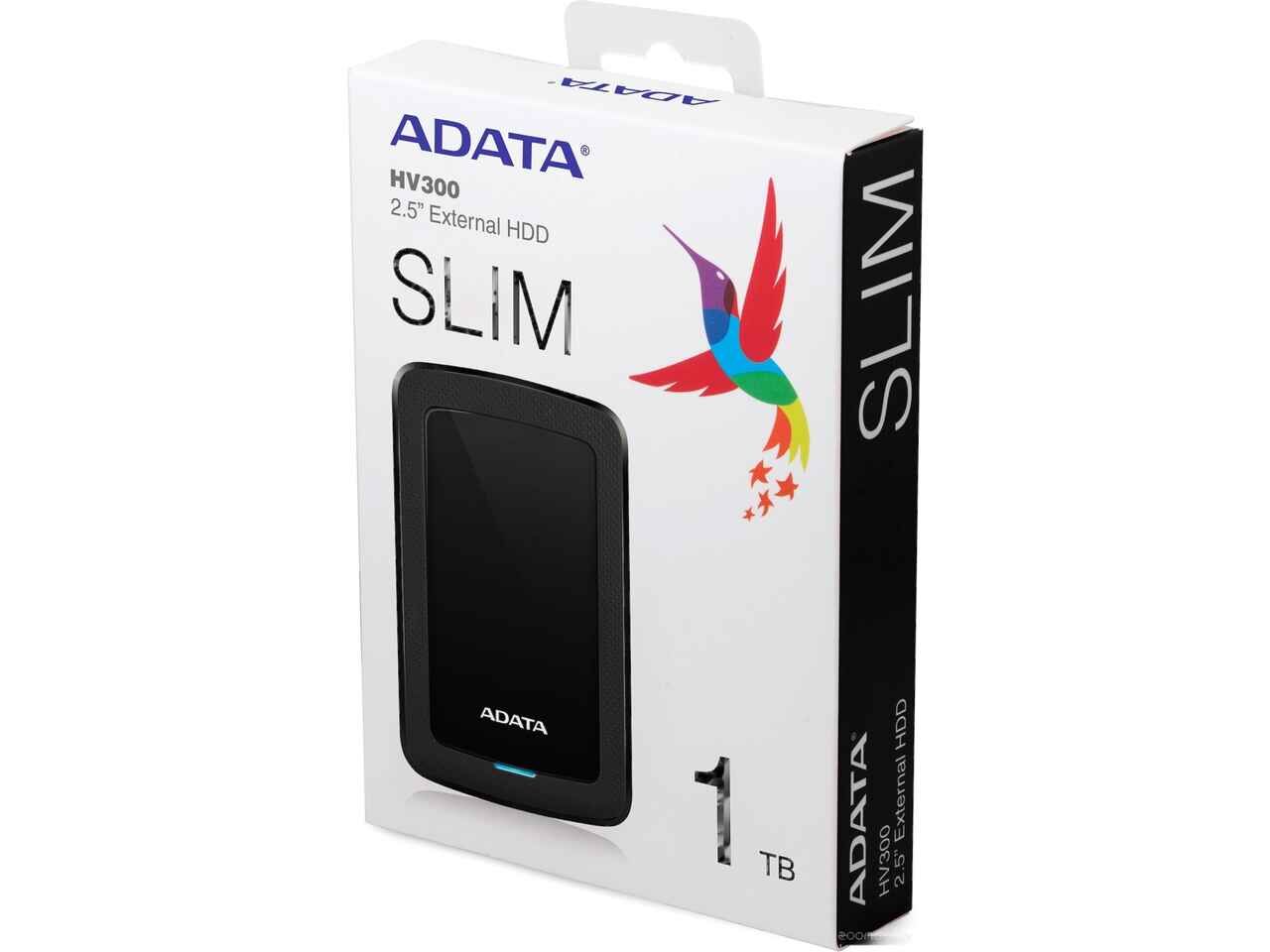 Внешний накопитель A-Data HV300 AHV300-2TU31-CBK 2TB (черный) Внешний накопитель A-Data HV300 AHV300-2TU31-CBK 2TB (черный)
