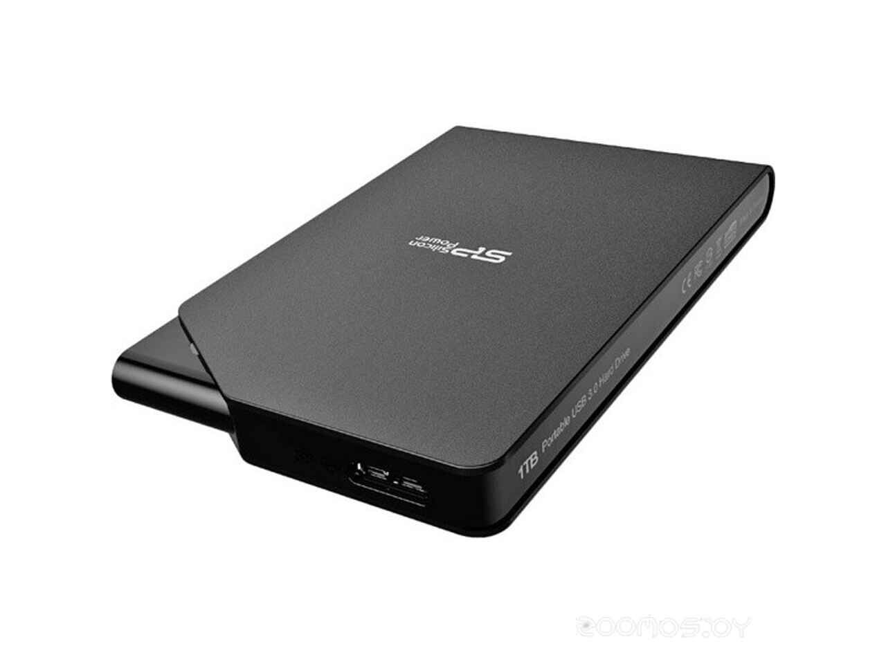 Внешний жёсткий диск Silicon Power Stream S03 1TB Black SP010TBPHDS03S3K Внешний жёсткий диск Silicon Power Stream S03 1TB Black SP010TBPHDS03S3K