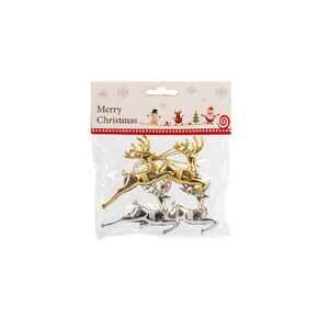 Елочная игрушка Ausini JQ-8288/G/SL Елочная игрушка Ausini JQ-8288/G/SL