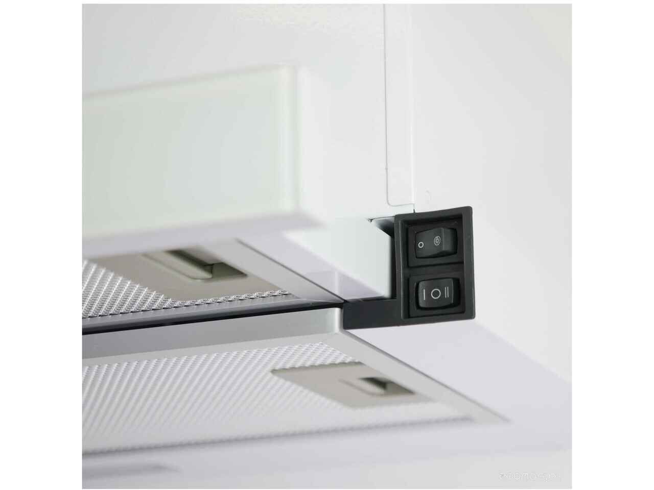 Кухонная вытяжка LEX Hide G 600 (белый) Кухонная вытяжка LEX Hide G 600 (белый)