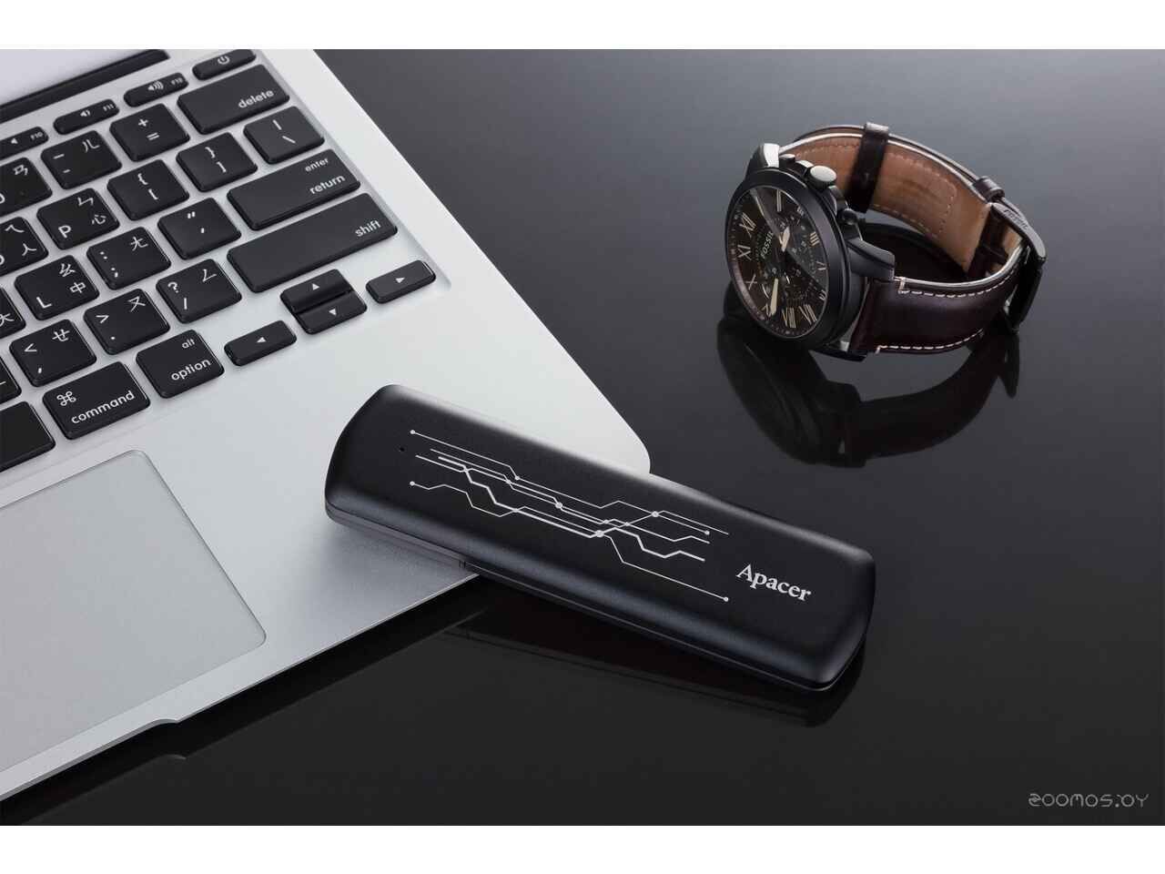 Внешний накопитель Apacer AS722 512GB AP512GAS722B-1 Внешний накопитель Apacer AS722 512GB AP512GAS722B-1