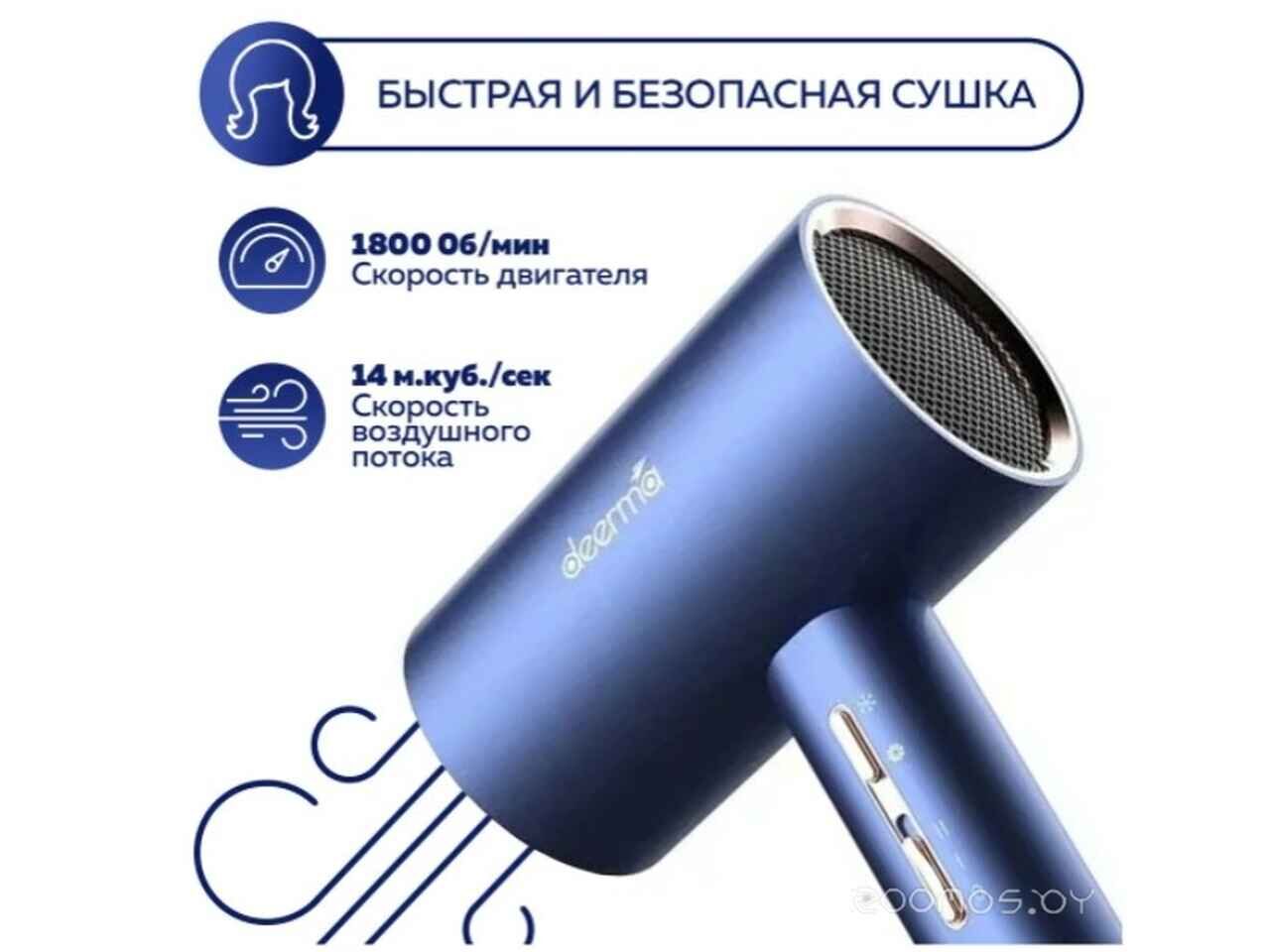 Фен Deerma DEM-CF15W Фен Deerma DEM-CF15W