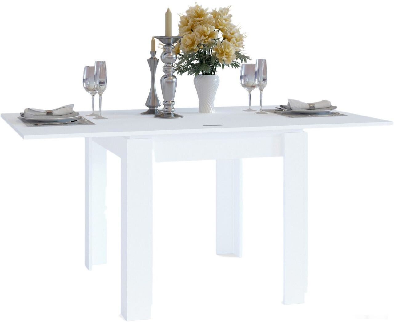 Кухонный стол Сокол СО-2 (белый)
