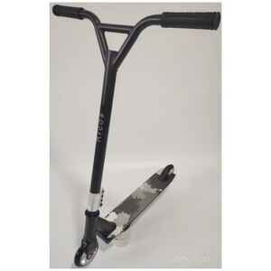 Трюковый самокат Ricos Flash JL-300A-4 (черный/серый)