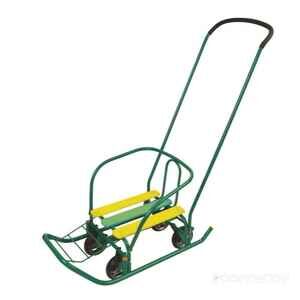 Санки Nika Ветерок 7 Универсал В7У/З (зеленый)