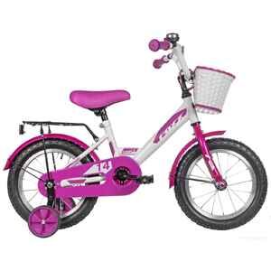 Детский велосипед Foxx Simple 14 (белый, 2025) 144SIMPLE.WT5