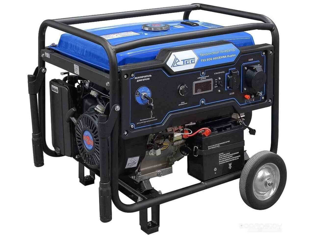 Бензиновый генератор ТСС SGG 6000EHNA Duplex Бензиновый генератор ТСС SGG 6000EHNA Duplex