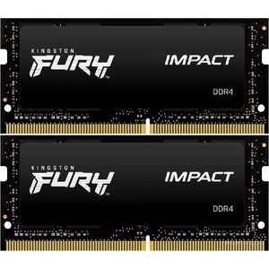 Оперативная память Kingston FURY Impact 2x8GB DDR4 SODIMM PC4-25600 KF432S20IBK2/16