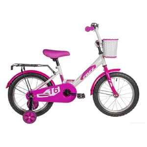 Детский велосипед Foxx Simple 16 (белый, 2025) 164SIMPLE.WT5