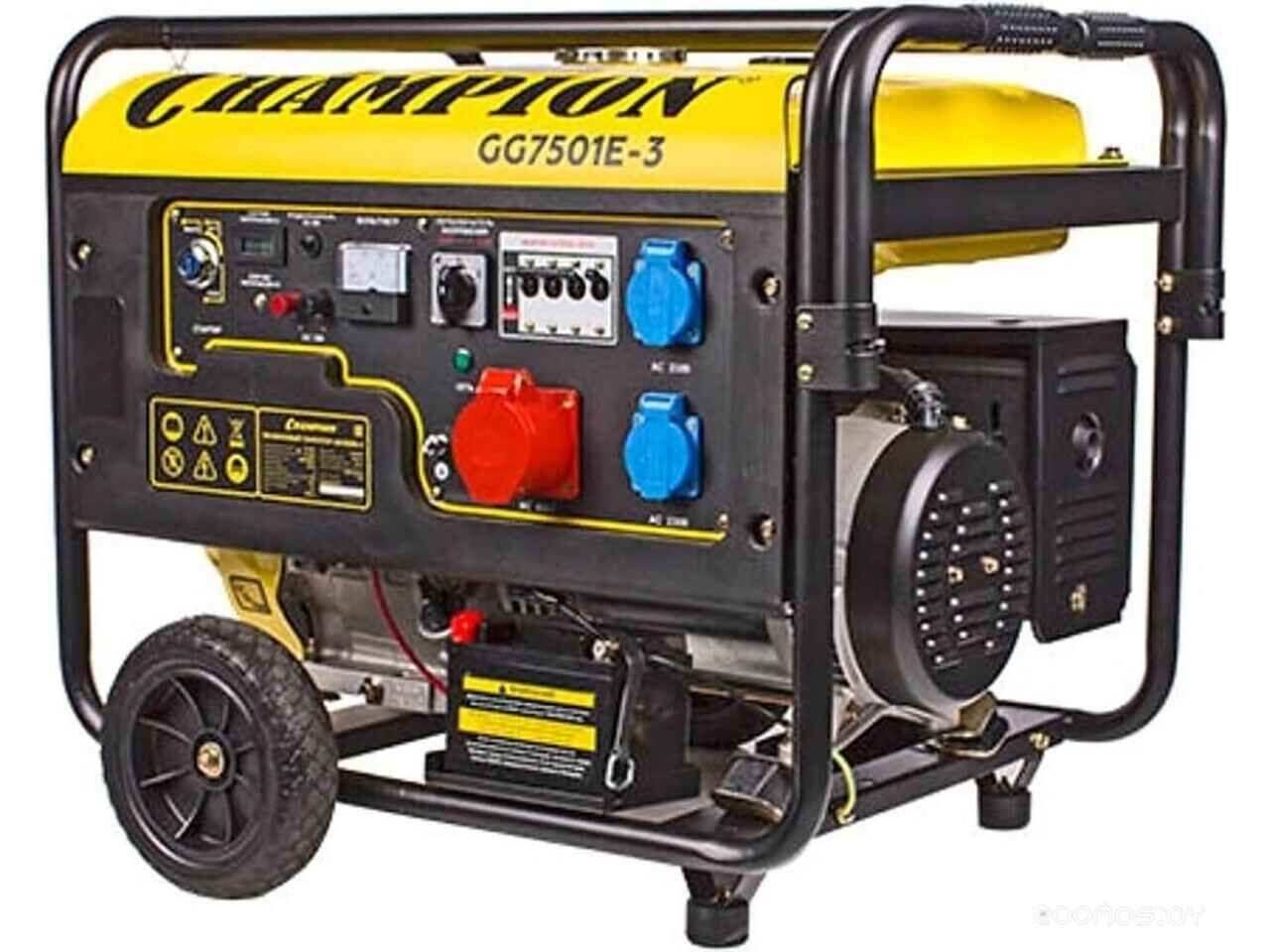 Генератор Champion GG7501E-3 Генератор Champion GG7501E-3