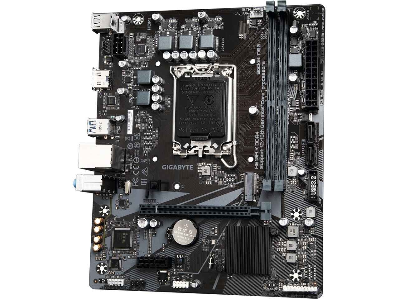 Материнская плата Gigabyte H610M K DDR4 Материнская плата Gigabyte H610M K DDR4