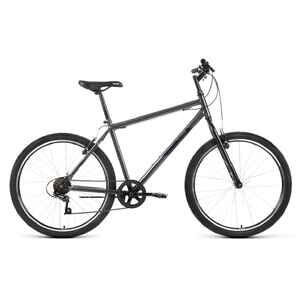 Велосипед ALTAIR MTB HT 26 1.0 р.19 2022 (темно-серый/черный)