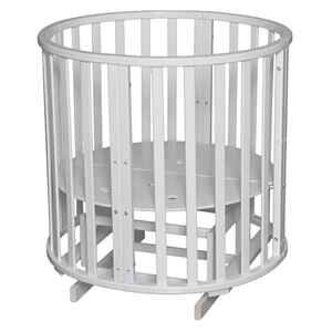 Кроватка-трансформер Антел Северянка 3 (белый)