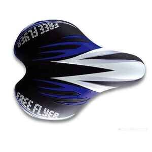 Велоседло DDK 1216 (Black-Blue)