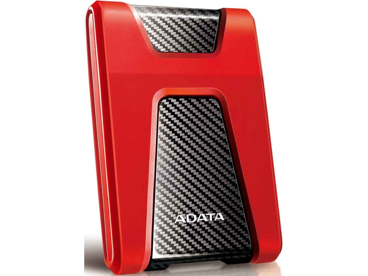 Внешний жёсткий диск A-Data DashDrive Durable HD650 AHD650-1TU31-CRD 1TB (красный) Внешний жёсткий диск A-Data DashDrive Durable HD650 AHD650-1TU31-CRD 1TB (красный)