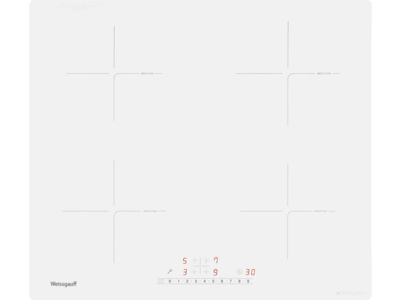 Варочная панель Weissgauff HI 632 W Варочная панель Weissgauff HI 632 W