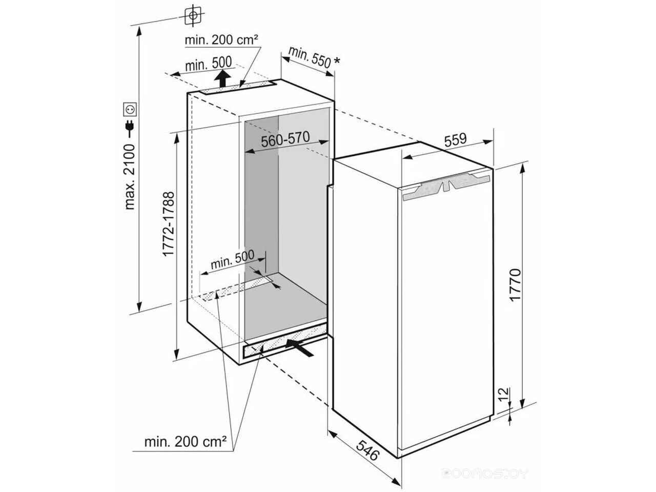 Однокамерный холодильник Liebherr IRe 5100 Pure Однокамерный холодильник Liebherr IRe 5100 Pure