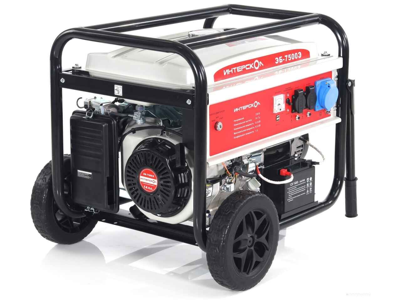 Генератор Интерскол ЭБ-7500Э 796.0.0.40 Генератор Интерскол ЭБ-7500Э 796.0.0.40