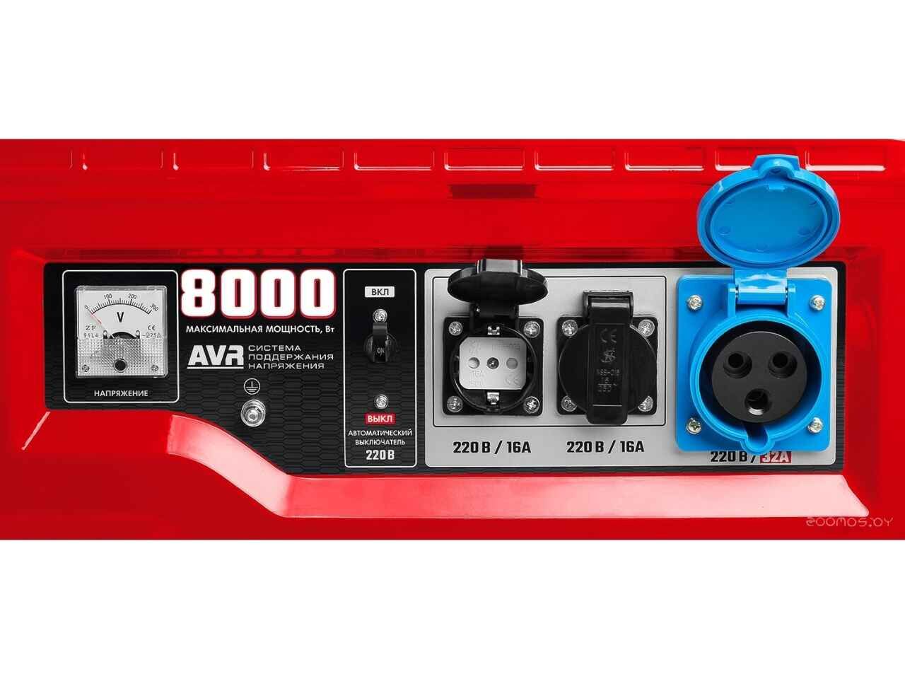 Бензиновый генератор ЗУБР СБ-8000 Бензиновый генератор ЗУБР СБ-8000