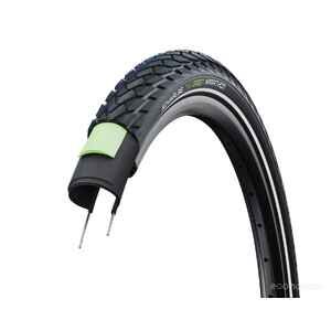 Велопокрышка Schwalbe GREEN MARATHON, 700x37C (37-622 ), GreenGuard, Black-Reflex (11159393)