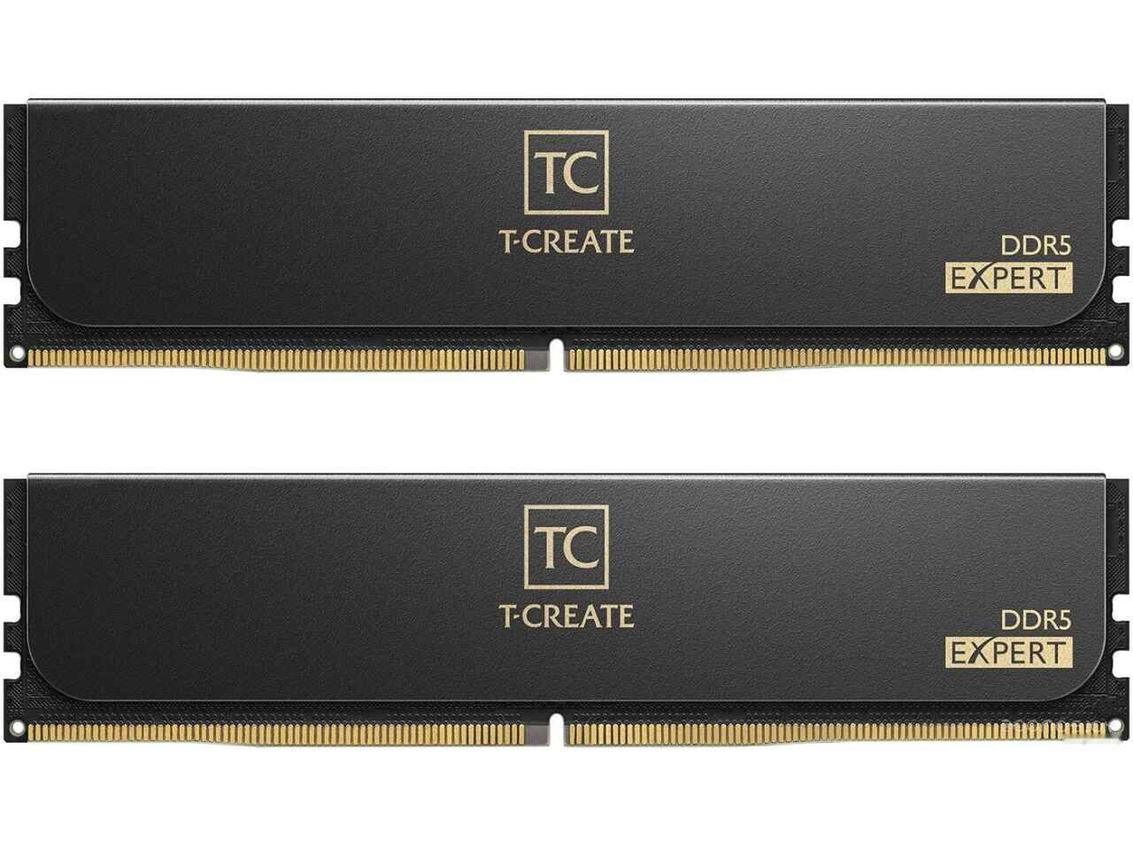 Оперативная память Team T-Create Expert 2x48ГБ DDR5 6400 МГц CTCED596G6400HC32ADC01 Оперативная память Team T-Create Expert 2x48ГБ DDR5 6400 МГц CTCED596G6400HC32ADC01
