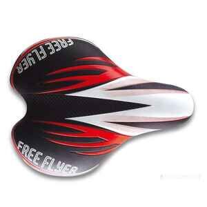 Велоседло DDK 1216 (Black-Red)