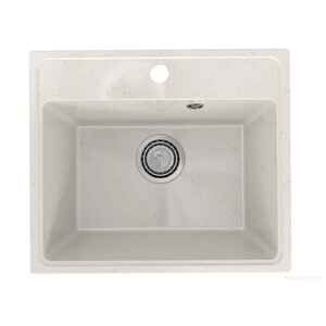 Кухонная мойка Practik PR-M 490-001 (белый камень)