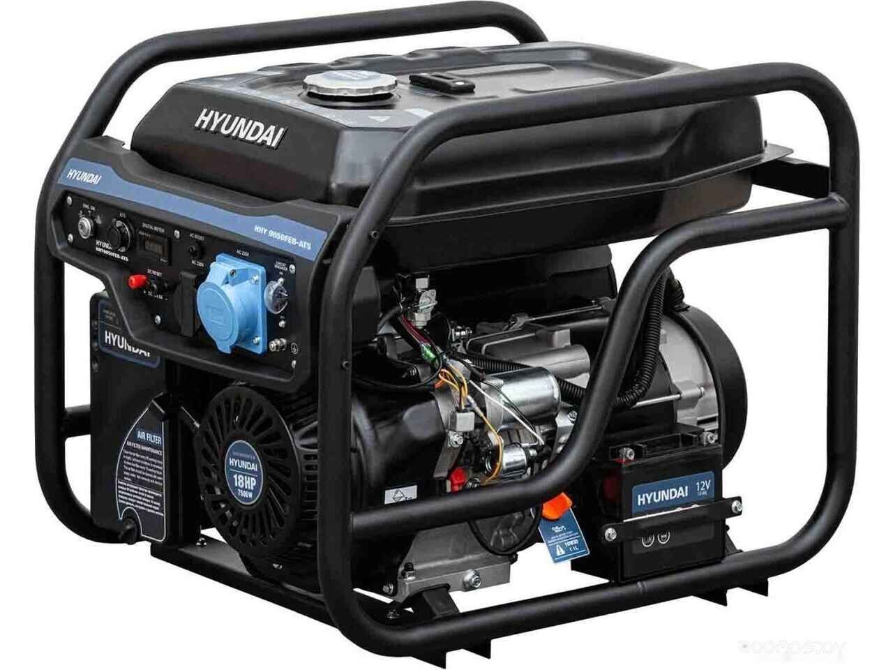 Бензиновый генератор Hyundai HHY 9850FEB-ATS Бензиновый генератор Hyundai HHY 9850FEB-ATS