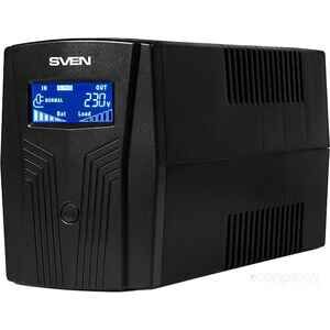 Источник бесперебойного питания Sven Pro 650 (LCD, USB)