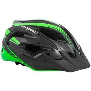 Спортивный шлем HQBC EPIQE, Black/Neone Green, р-р 53-58 Q090329M