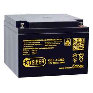 Аккумулятор для ИБП Kiper GEL-12260 (12В/26 А·ч)