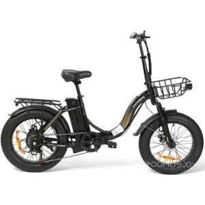 Электровелосипед SameBike City Master Fat (черный)
