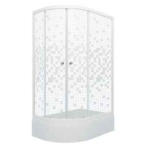 Душевой уголок Triton Коралл В1 120x80 R (мозаика)