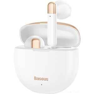 Наушники Baseus Encok W2 (белый/золотистый) Наушники Baseus Encok W2 (белый/золотистый)
