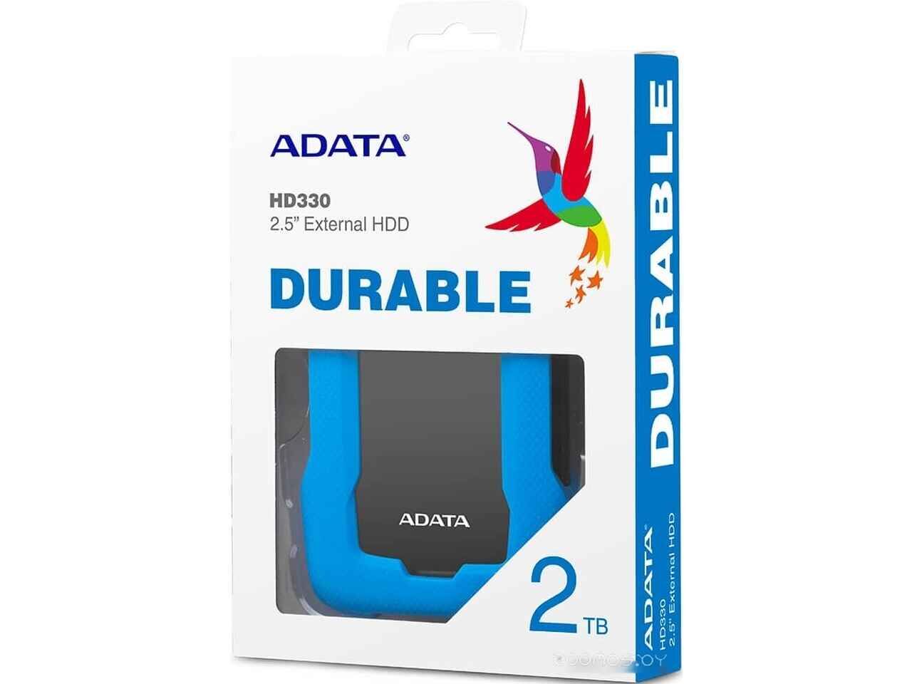Внешний накопитель A-Data HD330 AHD330-2TU31-CBL 2TB (синий) Внешний накопитель A-Data HD330 AHD330-2TU31-CBL 2TB (синий)