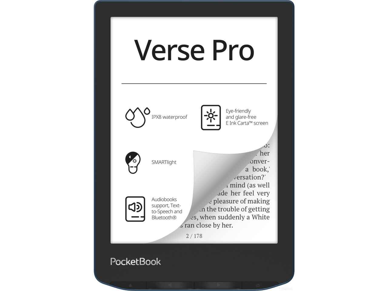 Электронная книга PocketBook A4 634 Verse Pro (лазурный) Электронная книга PocketBook A4 634 Verse Pro (лазурный)